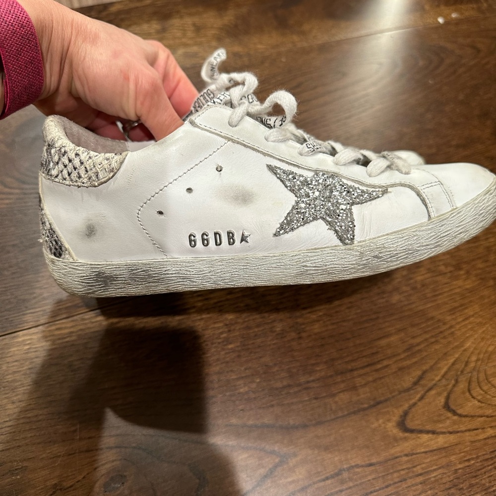 Golden Goose Super star sneakers, white  size 37